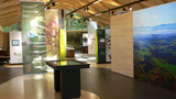Ausstellungsraum im Naturschutzzentrum Wilhelmsdorf