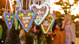 Lebkuchenherzen Weihnachtsmarkt