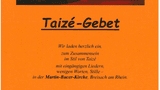 19.12.-Taizégebet
