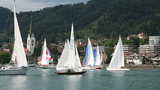 Kirschbecher Regatta vor Sipplingen