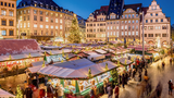 Weihnachtsmarkt auf dem Marktplatz - Weihnachten in Leipzig