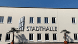 Stadthalle Limbach-Oberfrohna Frontansicht