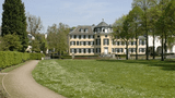 Cromford Park mit Blick auf das Herrenhaus Cromford