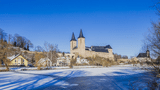 Schloss Rochlitz im Winter - Schlösser der Leipzig Region