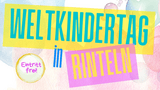 Plakat Weltkindertag Rinteln