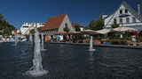 Tailfingen, Neue Stadtmitte, Am Markt, 03, Markt, Kinder, Wasserbecken