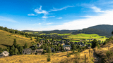 Schmale Pfade unterhalb des Scheibenfelsen