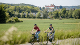 Blick von Glane zum Schloss Iburg (Foto: Christoph Steinweg)