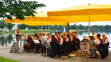 Der Musikverein Müllrose e.V. spielt bei den Müllroser Seekonzerten