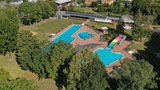 Freibad Elze von oben