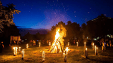 Mittsommernachtsfeuer