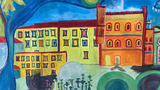 Hundertwasser trifft Morgenstern - Viola Mauve-Hönnicke