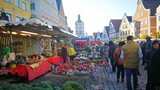 Kathreinmarkt in Günzburg.