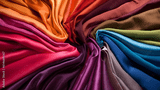 Bunte Stoffe