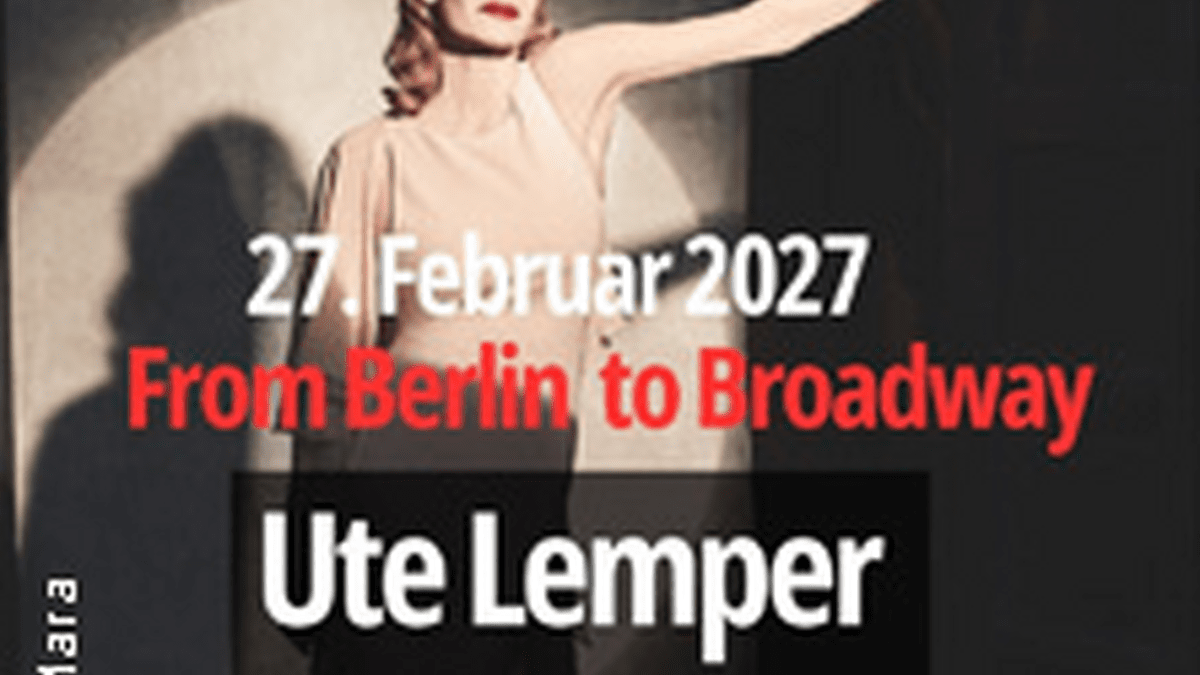 Ute Lemper & Special Guest Drew Sarich - 27.02.2027 - Wien ...