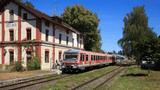 Räuberbahn im Bahnhof Ostrach