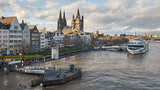 Rheinufer in Köln