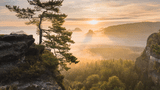Kleiner Winterberg Sonnenaufgang