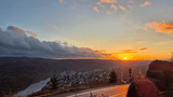 Sonnenuntergang an der Bergkapelle