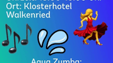 Zumba Klosterhotel/ Plakat