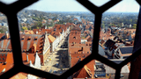 Blick vom Liebfrauenmünster auf die Reichsstraße